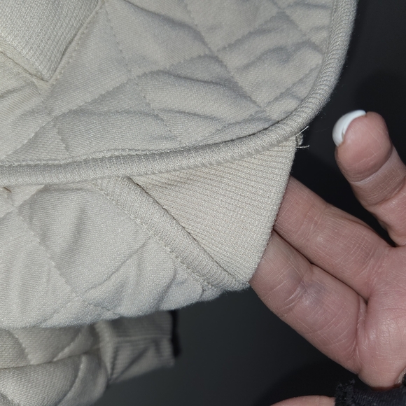 NWT Avalanche taupe Quilted Puffer Jacket with Stand-Up Collar - Picture 2 of 7